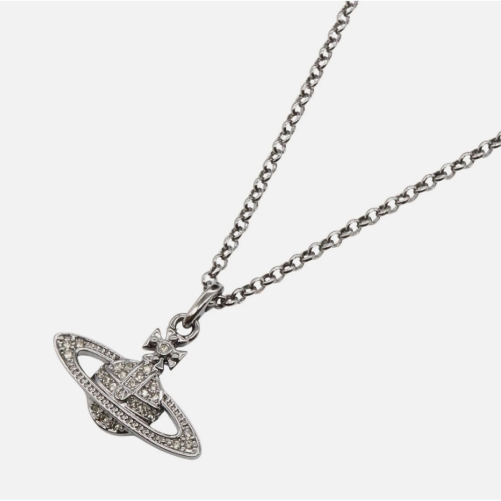 Vivienne Westwood Silver Orb Necklace